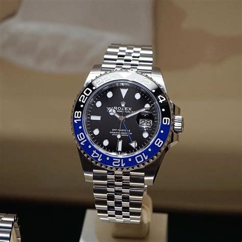 rolex gmt batman 2019 price|Rolex Batman price trend.